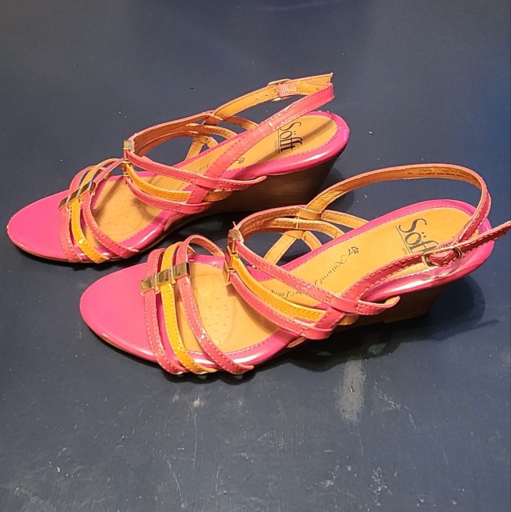 Soft Pink leather Sandals 8.5